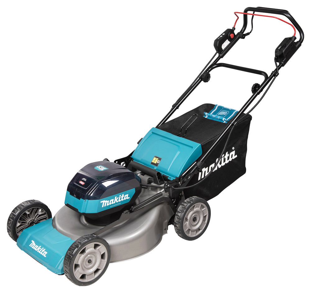 Makita Akku-Rasenmäher mit Dual-Akku-System und Stahl-Mähdeck - LM002GZ