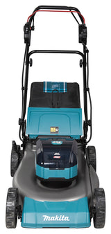 Makita Akku-Rasenmäher mit Dual-Akku-System und Stahl-Mähdeck - LM002GZ