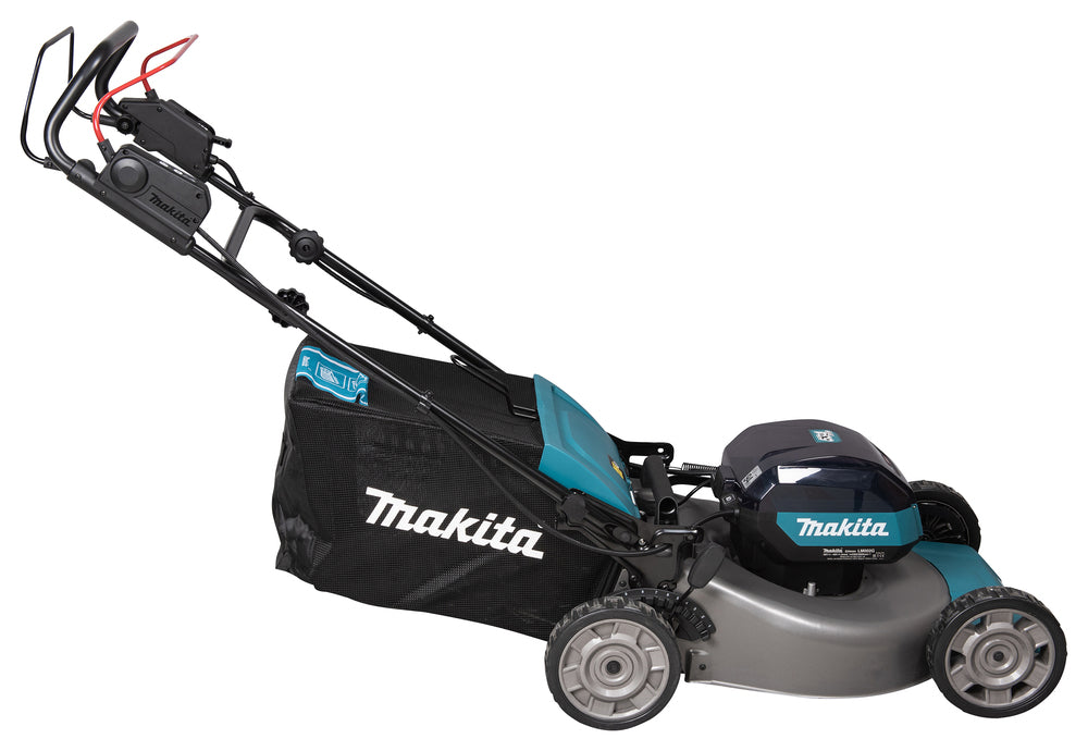 Makita Akku-Rasenmäher mit Dual-Akku-System und Stahl-Mähdeck - LM002GZ