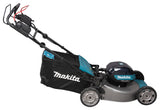Makita Akku-Rasenmäher mit Dual-Akku-System und Stahl-Mähdeck - LM002GZ