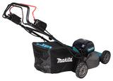 Makita Akku-Rasenmäher mit Dual-Akku-System und Stahl-Mähdeck - LM002GZ