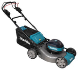Makita Akku-Rasenmäher mit Dual-Akku-System und Stahl-Mähdeck - LM002GZ