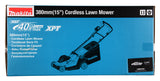 Makita Makita Akku-Rasenmäher – 40V max, 38 cm Schnittbreite & Mulchfunktion - LM003GZ
