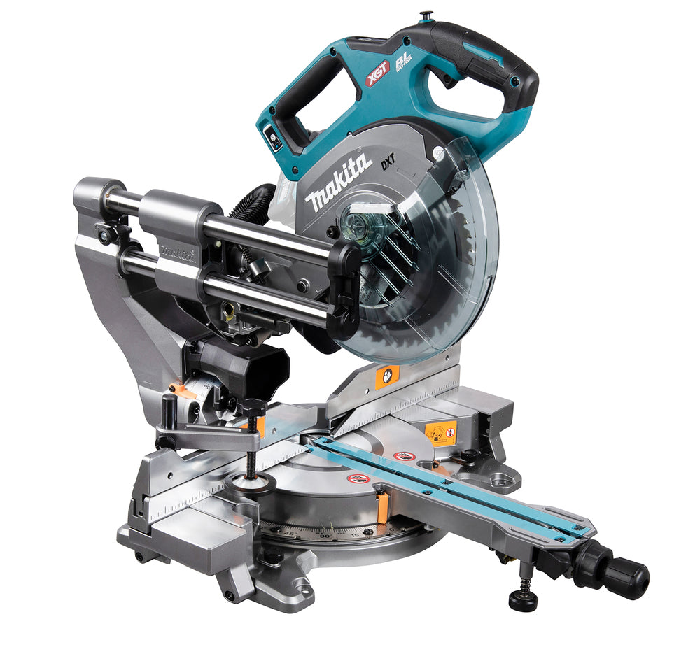 Makita Akku-Kapp- und Gehrungssäge – bürstenlos, LED-Schnittlinie, AWS & kompakte Bauweise - LS002GZ01