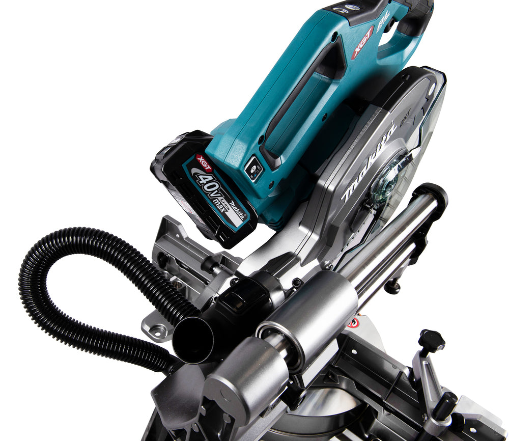 Makita Akku-Kapp- und Gehrungssäge – bürstenlos, LED-Schnittlinie, AWS & kompakte Bauweise - LS002GZ01