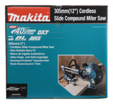 Makita Akku-Kapp- und Gehrungssäge – 40V max., bürstenlos, LED-Schnittlinie & AWS - LS003GZ01