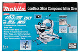 Makita Akku-Kapp- und Gehrungssäge – LED-Schnittlinienanzeige, AWS, kompakte Bauweise - LS004GZ01