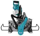 Makita Akku-Kapp- und Gehrungssäge – LED-Schnittlinienanzeige, AWS, kompakte Bauweise - LS004GZ01