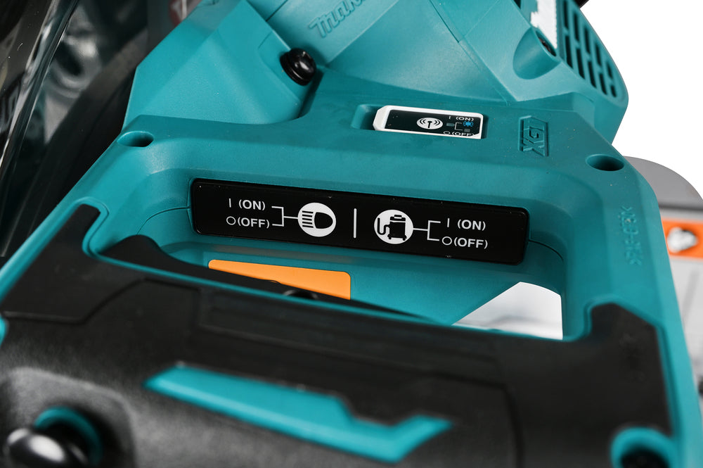Makita Akku-Kapp- und Gehrungssäge – LED-Schnittlinienanzeige, AWS, kompakte Bauweise - LS004GZ01