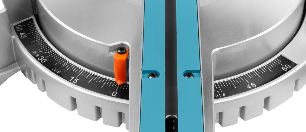 Makita Kapp- und Gehrungszugsäge – 1.400 W, 216 mm Blatt, 65 x 305 mm, Laser & LED - LS0815FLN
