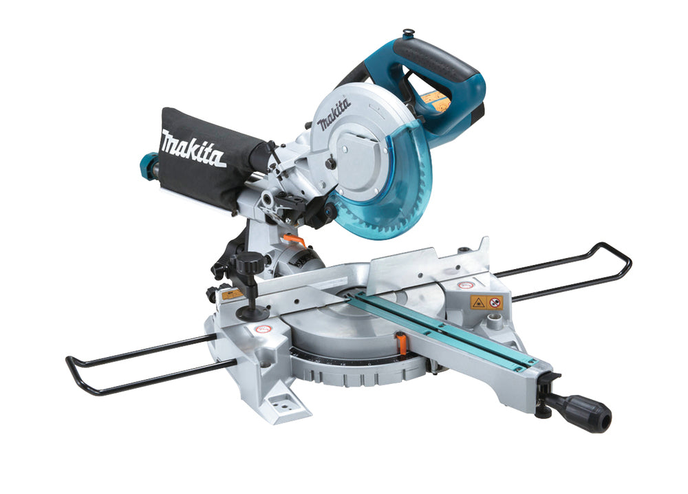 Makita Kapp- und Gehrungszugsäge – 1.400 W, 216 mm Blatt, 65 x 305 mm, Laser & LED - LS0815FL