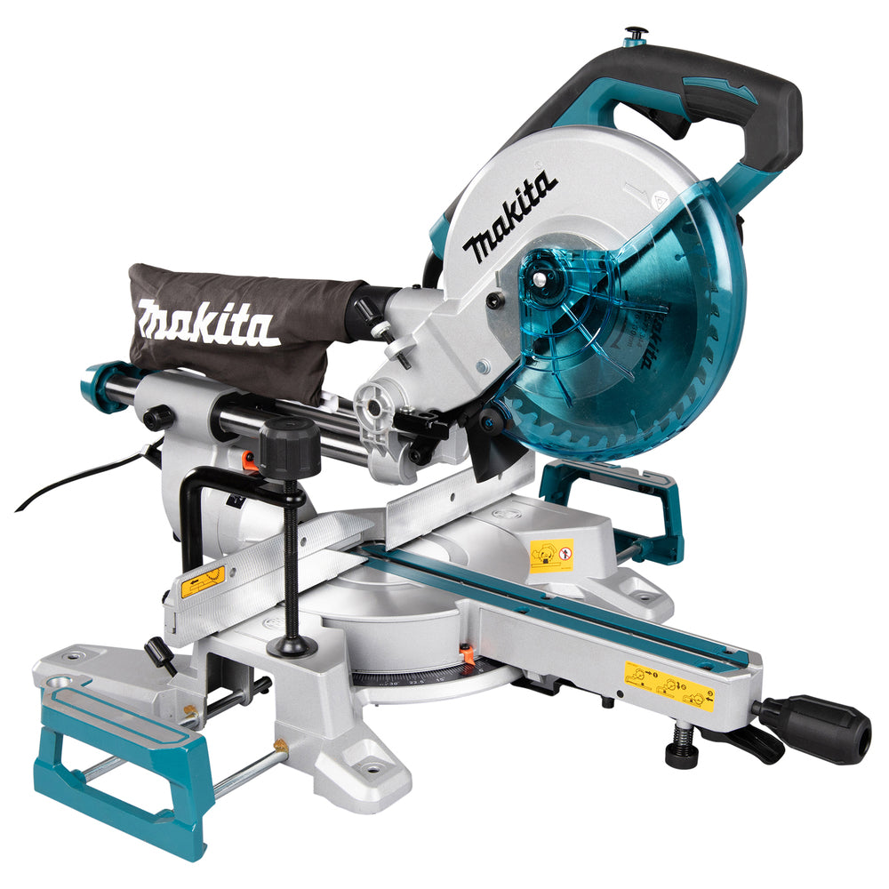 Makita Kapp- und Gehrungszugsäge – 1.200 W, 65 x 305 mm Schnittleistung, LED-Schnittlinie - LS0816F