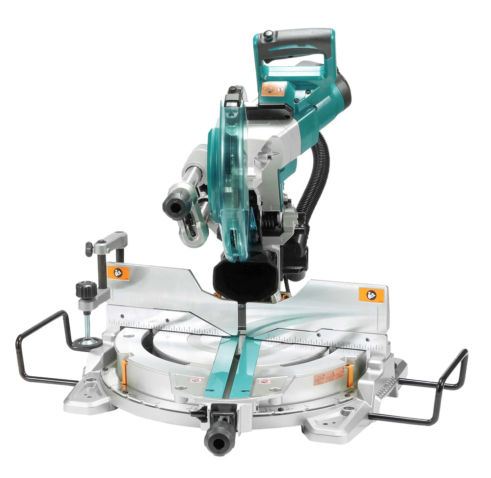 Makita Kapp- und Gehrungssäge – 1.510 W, 260 mm Blatt, Dual-Slide-System & Laser - LS1019L