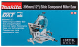 Makita Kapp- und Gehrungssäge – 1.800 W, 305 mm Blatt, Dual-Slide-System & Laser - LS1219L
