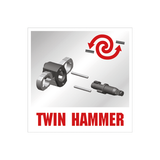 M7 Power-Werkzeuge - 3/4" Druckluft-Kraftschrauber, Verbundwerkstoff - 1762Nm NC6255Q