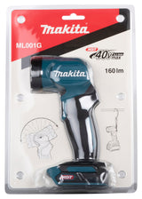 Makita LED-Akku-Handleuchte ML001G – kompakt, 160 Lumen & XGT 40V max. - ML001G