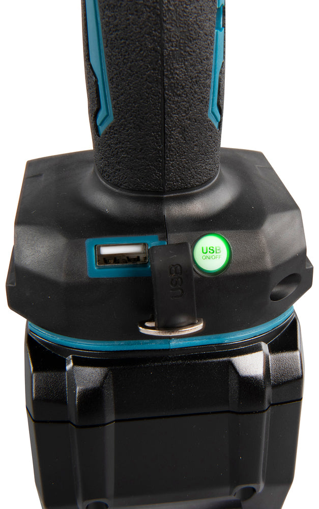 Makita LED-Akku-Werkstattleuchte ML002G – kompakt, 710 Lumen, XGT 40V max. - ML002G
