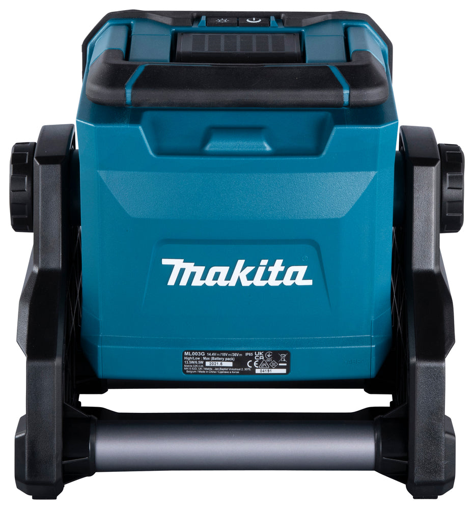 Makita LED-Akku-Baustrahler – Akkubetrieb mit LXT & XGT, IP65-zertifiziert - ML003G