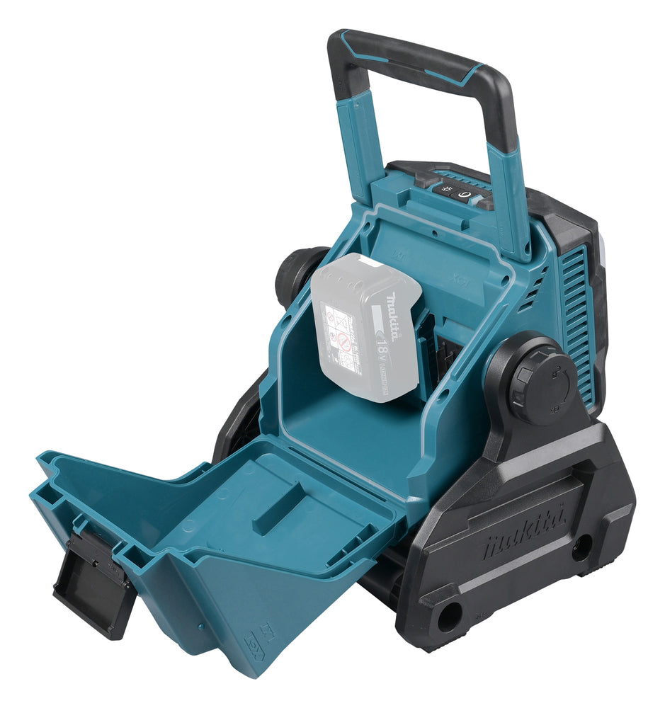 Makita LED-Akku-Baustrahler – 40 LEDs, 3 Helligkeitsstufen & IP65 (XGT 40V max.) - ML005G
