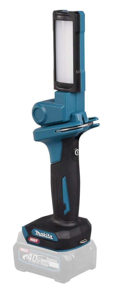Makita LED-Akku-Arbeitsleuchte – 3 Helligkeitsstufen, drehbarer Leuchtkopf & Diffusor - ML006GX