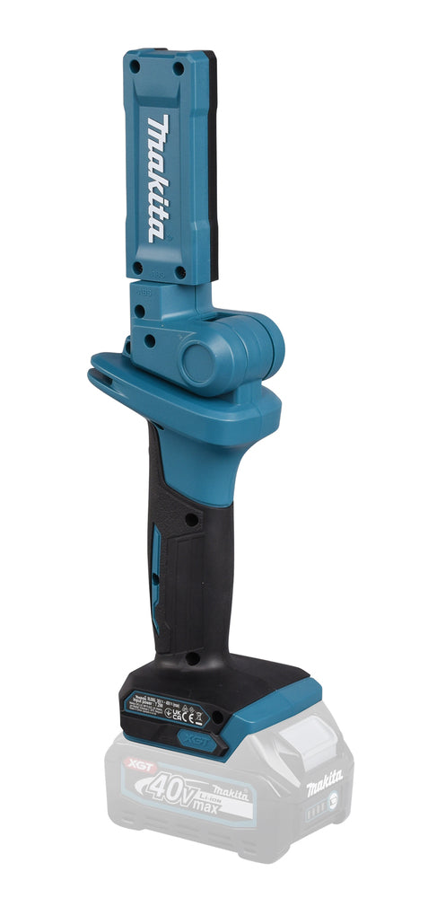 Makita LED-Akku-Arbeitsleuchte – 3 Helligkeitsstufen, drehbarer Leuchtkopf & Diffusor - ML006GX