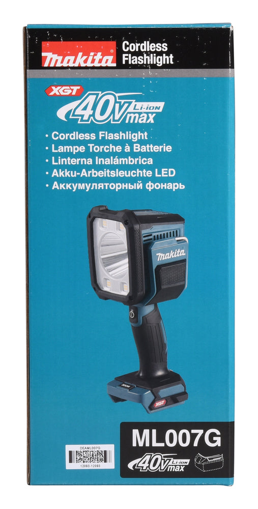 Makita LED-Akku-Handstrahler – Stroboskop-Funktion, XPT & 40V max. System - ML007G