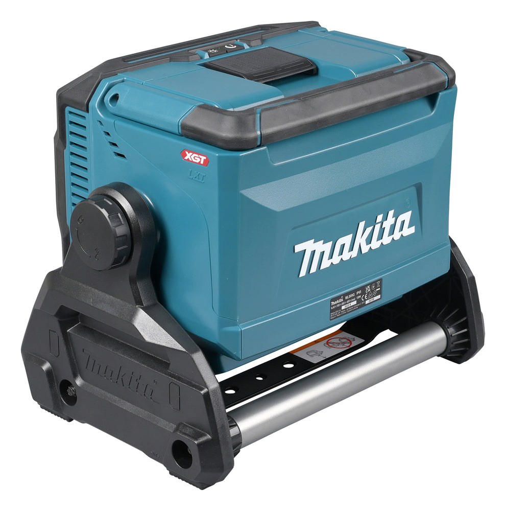 Makita LED-Akku-Baustrahler – 10.000 Lumen, 96 LEDs, IP65 & Dual-Akkuschacht (XGT/LXT) - ML009G