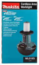 Makita LED-Flächenbeleuchtung – 5.500 Lumen, 3 Helligkeitsstufen & 360° Abstrahlung (XGT 40V max.) - ML010G