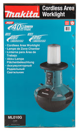 Makita LED-Flächenbeleuchtung – 5.500 Lumen, 3 Helligkeitsstufen & 360° Abstrahlung (XGT 40V max.) - ML010G