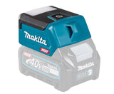 Makita LED-Akku-Taschenlampe – 3 Leuchtmodi, USB-Port & kompaktes Design (XGT 40V max.) - ML011G