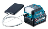 Makita LED-Akku-Taschenlampe – 3 Leuchtmodi, USB-Port & kompaktes Design (XGT 40V max.) - ML011G