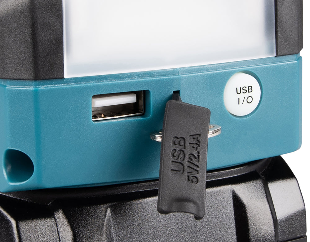 Makita LED-Akku-Taschenlampe – 3 Leuchtmodi, USB-Port & kompaktes Design (XGT 40V max.) - ML011G