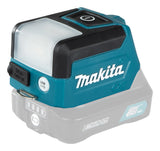 Makita LED-Akku-Taschenlampe – 3 Leuchtmodi, Hand- & Werkstattlampe, USB-Port (CXT 12V max.) - ML107