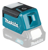 Makita LED-Akku-Taschenlampe – 3 Leuchtmodi, Hand- & Werkstattlampe, USB-Port (CXT 12V max.) - ML107