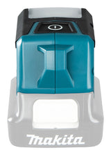 Makita LED-Akku-Taschenlampe – 3 Leuchtmodi, Hand- & Werkstattlampe, USB-Port (CXT 12V max.) - ML107