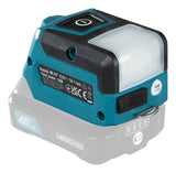 Makita LED-Akku-Taschenlampe – 3 Leuchtmodi, Hand- & Werkstattlampe, USB-Port (CXT 12V max.) - ML107