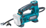 Makita Akku-Kompressor 12V – bis 8,3 bar, Digitaldisplay, LED-Licht, Auto-Stopp - MP100DZ