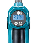 Makita Akku-Kompressor 12V – bis 8,3 bar, Digitaldisplay, LED-Licht, Auto-Stopp - MP100DZ