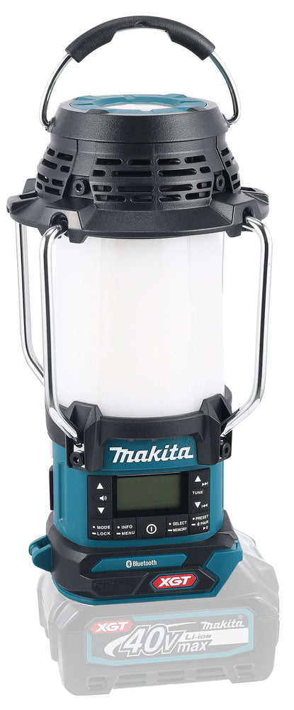 Makita Akku-Radio mit Laterne – DAB+/FM, 4 Lichtmodi, USB-Ladefunktion, IP65 - MR009GZ