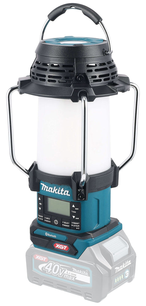 Makita Akku-Radio mit Laterne – DAB+/FM, 4 Lichtmodi, USB-Ladefunktion, IP65 - MR009GZ