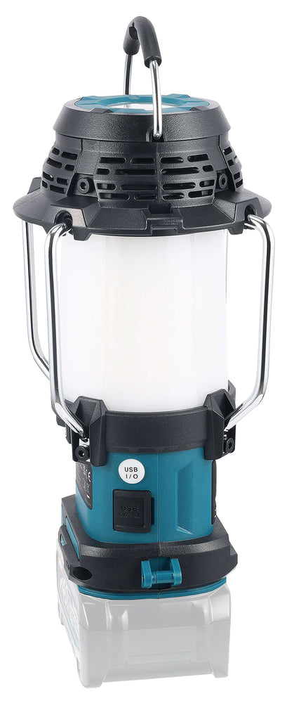 Makita Akku-Radio mit Laterne – DAB+/FM, 4 Lichtmodi, USB-Ladefunktion, IP65 - MR009GZ