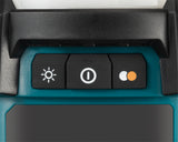 Makita Akku-Radio mit Laterne – DAB+/FM, 4 Lichtmodi, USB-Ladefunktion, IP65 - MR009GZ