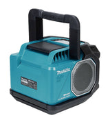 Makita Bluetooth-Lautsprecher – kraftvoller Sound, Mikrofonbuchse, bis 10 Geräte koppelbar - MR014GZ