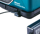 Makita Bluetooth-Lautsprecher – kraftvoller Sound, Mikrofonbuchse, bis 10 Geräte koppelbar - MR014GZ