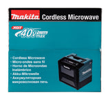 Makita Akku-Mikrowelle MW001G – 40Vmax, mobil, mit USB-Anschluss & LED-Display - MW001GZ
