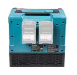 Makita Akku-Mikrowelle MW001G – 40Vmax, mobil, mit USB-Anschluss & LED-Display - MW001GZ
