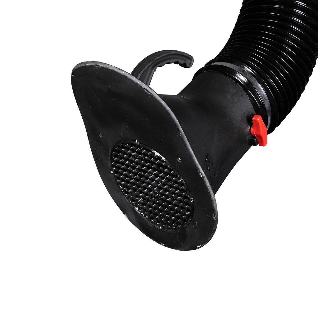 SOLDATECH Mobile Absauganlage 2x 1.100 m³/h - Mobile Schweißrauchabsaugung 1,1 kW 400v Jet Pulse mit 2 Absaugarmen - LDA02P
