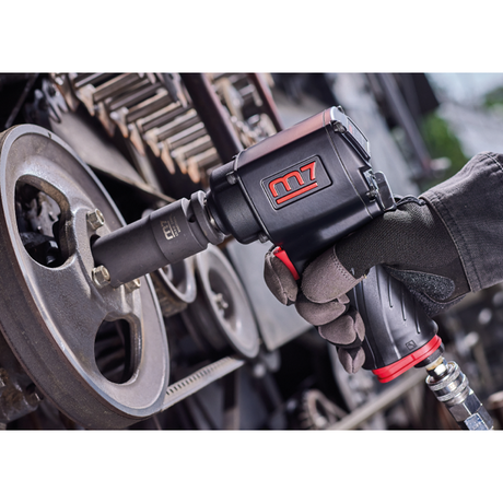 M7 Power-Werkzeuge - 3/4" Druckluft-Schlagschrauber 1762Nm  Jumbo hammer NC6610Q