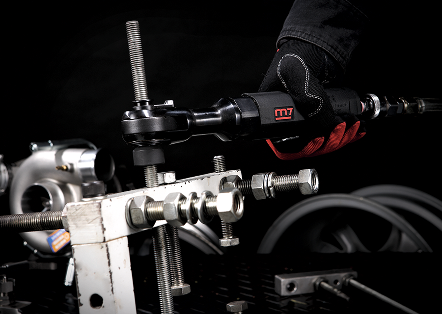 M7 Power-Werkzeuge - 1/2" Pneumatische Ratsche mit Zubehör - 13 tlg. NE0413