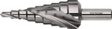 Stufenbohrer HSS spiralgenutet 4-12 mm, 9 Stufen, TECWERK – Präzisionsbohrer für Metall
